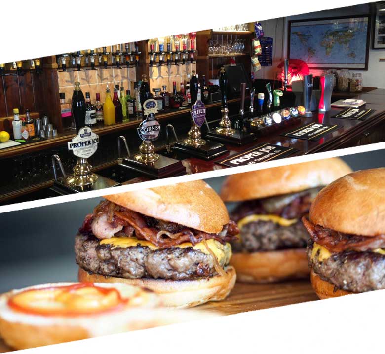 Great Meals, Beers and Ale at the Russell Inn Pub Polruan Fowey